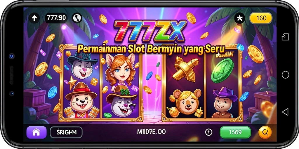 Tampilan menawan dari gameplay Slot di 777ZX.