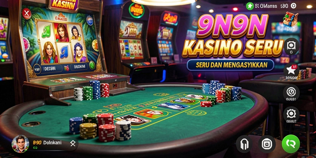 Screenshot gameplay <strong>9N9N</strong> yang menampilkan keseruan bermain Kasino.