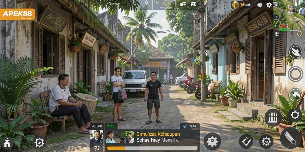 Tampilan gameplay menarik dari APEK88 dengan interaksi yang dinamis.
