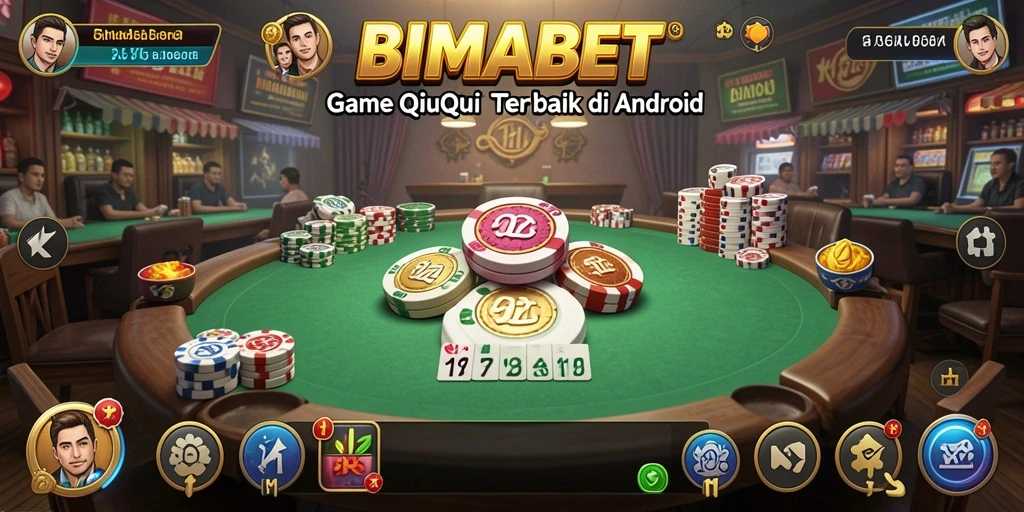 Tampilan menarik dari gameplay QiuQiu di BIMABET.