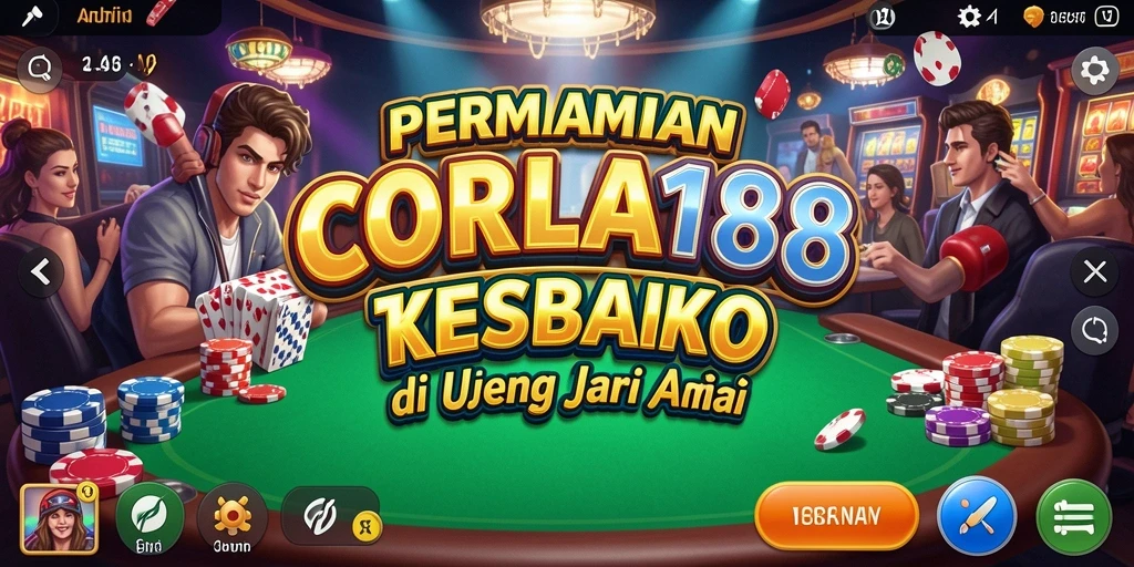 Tampilan menarik dari gameplay Kasino di CORLA188.