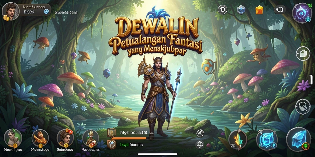 Tampilan gameplay menarik dari DEWALIN yang penuh petualangan.