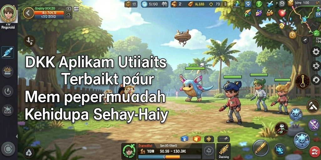 Screenshot DKK menunjukkan fitur-fitur utilitas unggulan yang mempermudah pengguna.