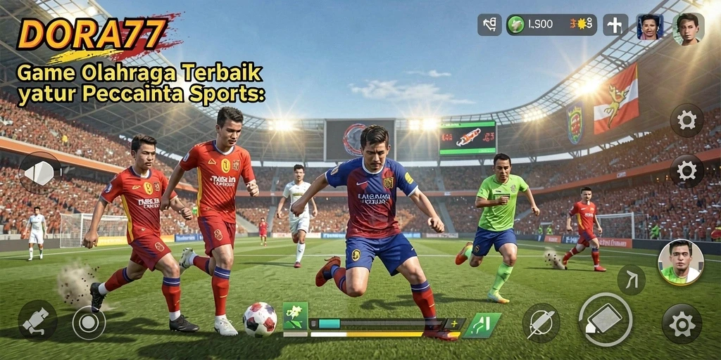 Gameplay DORA77 yang seru dan menantang dalam pertandingan olahraga.