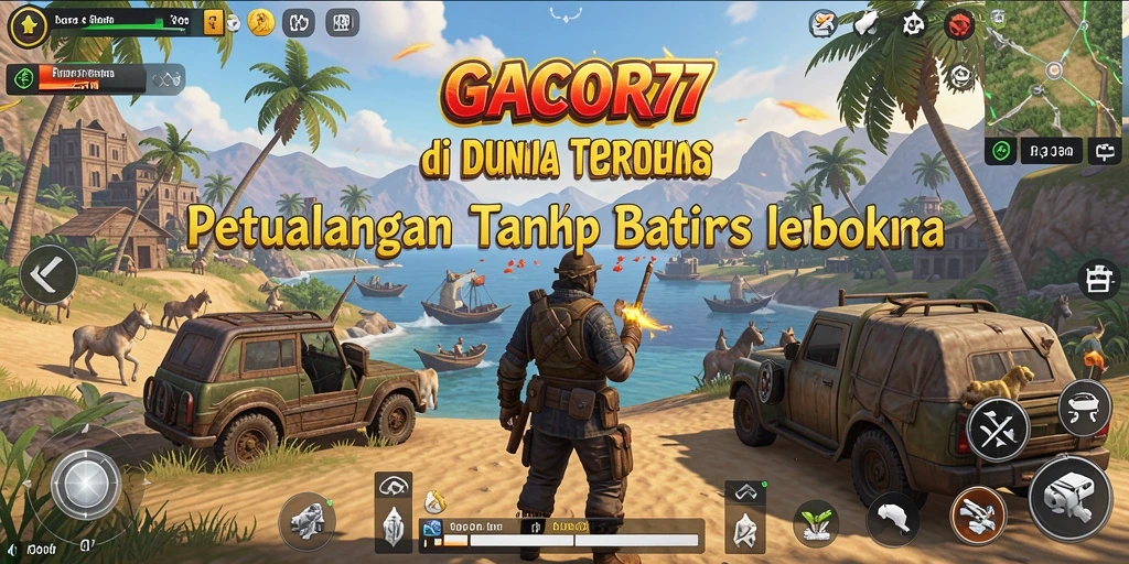 GACOR77 menampilkan gameplay Open World dengan grafis menawan dan lingkungan interaktif.