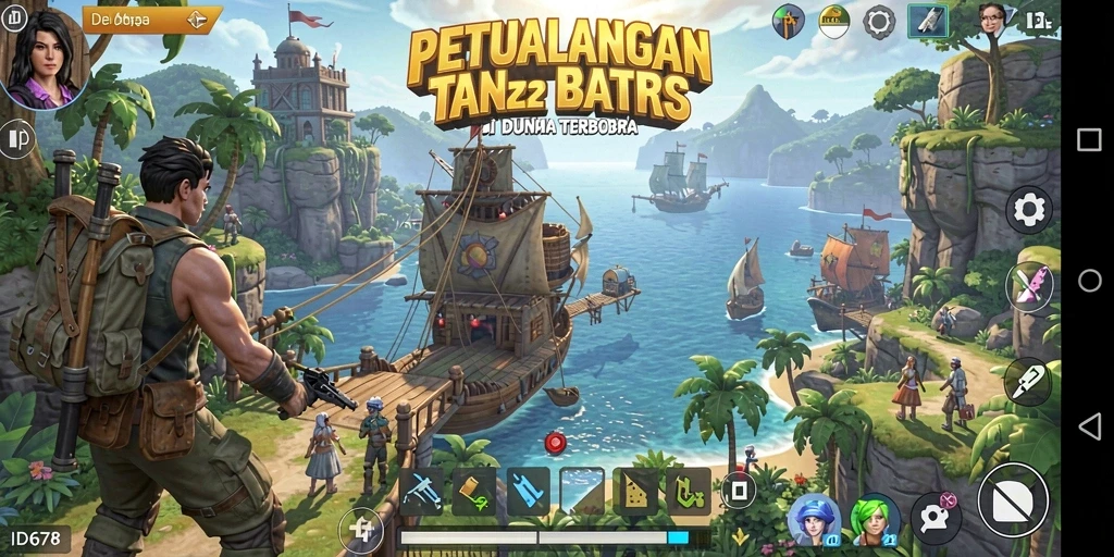 Gameplay seru dalam dunia terbuka yang kaya detail.