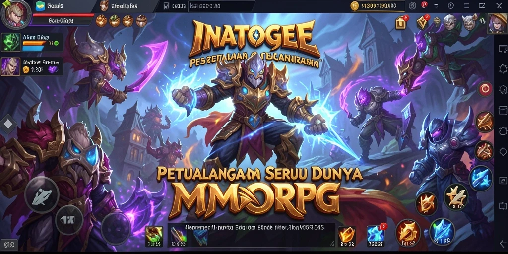 Screenshot gameplay INATOGEL menampilkan aksi seru dan petualangan mendalam.