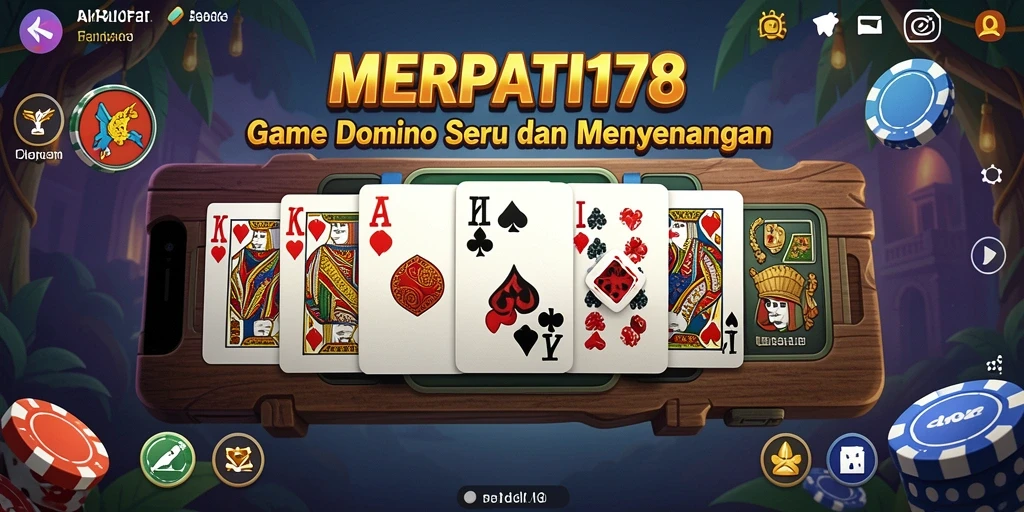 Tampilan menarik dari gameplay Domino di MERPATI178.