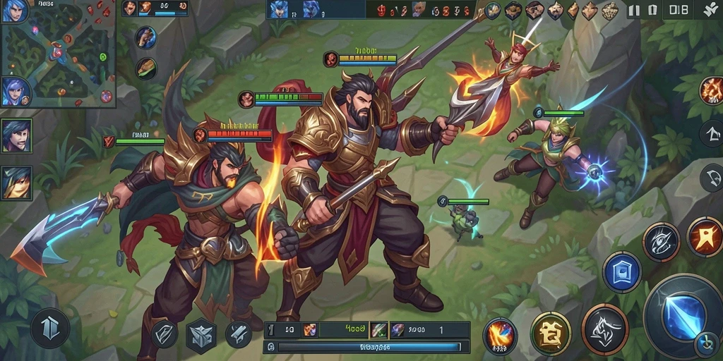 Gameplay strategi MLBB8 yang mendebarkan dan penuh aksi.