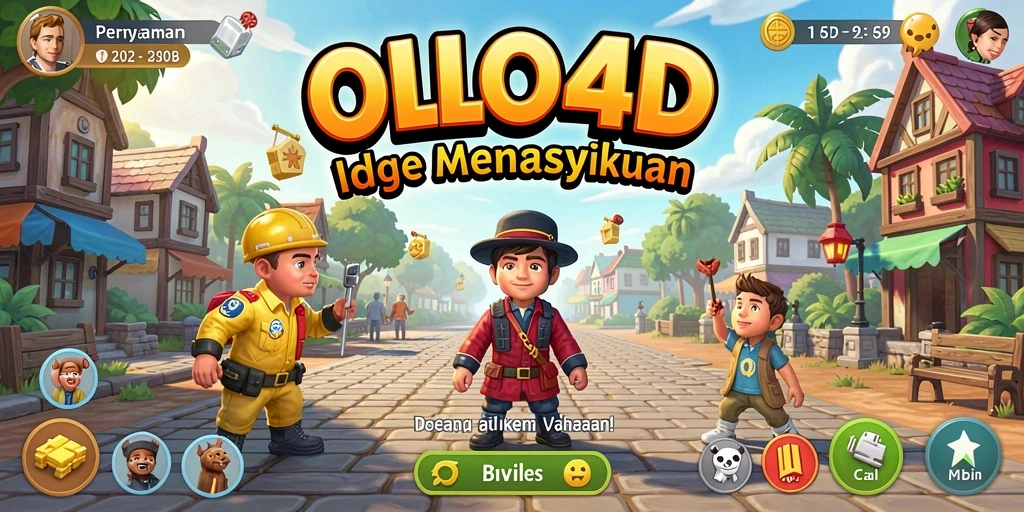 Tampilan gameplay menarik di OLLO4D dengan elemen Idle yang memukau.