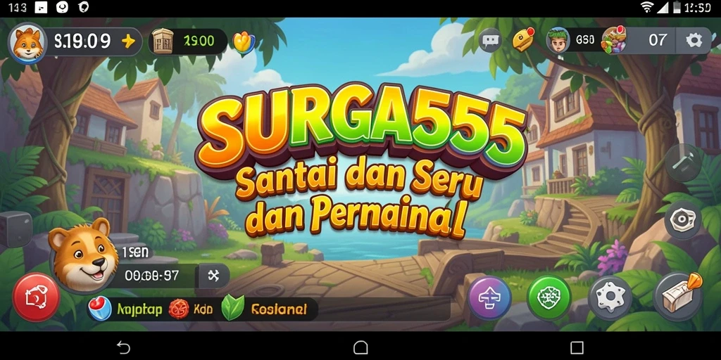 Tangkapan layar gameplay SURGA55 yang menyenangkan dan interaktif.