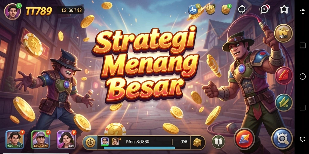 Tampilan screenshot utama TT789 menampilkan aksi strategi yang mendebarkan.