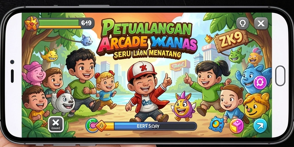 Gameplay menegangkan dan seru dalam ZK9 dengan rintangan menarik.